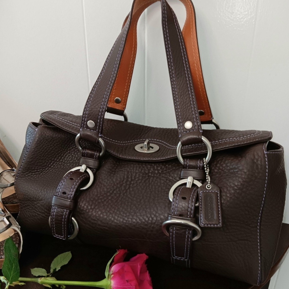 Vintage COACH Chelsea Satchel Handbag